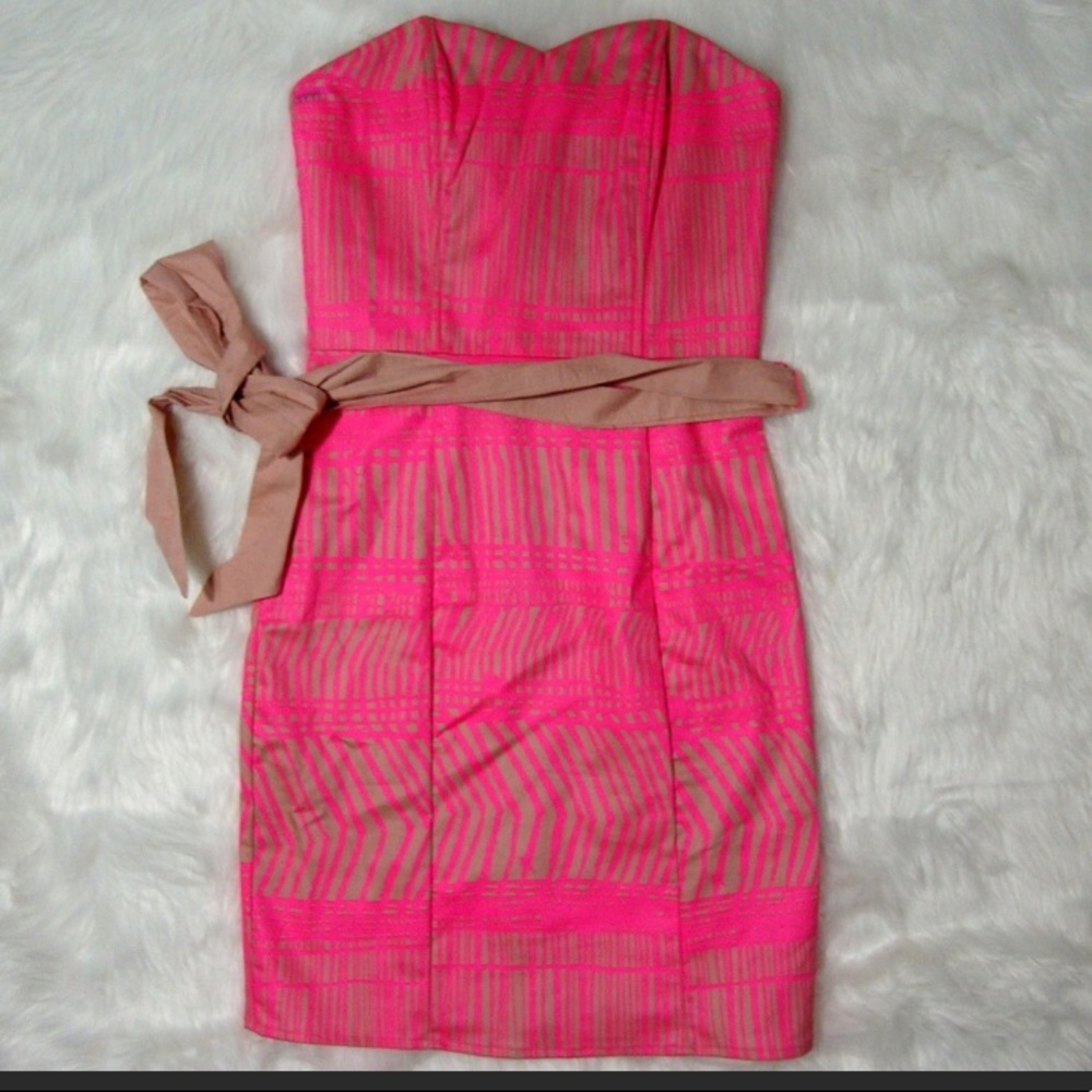 H&M strapless dress